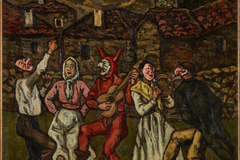 A-1064-S_carnaval_en_un_pueblo_alta-1920 - Javier Zapata Claveria